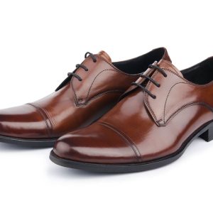 Brown Elegant Leather Shoes