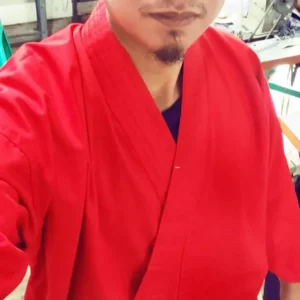 Baju Beladiri Karate Merah - Pencak Silat GASMI Model Baju Karate Merah