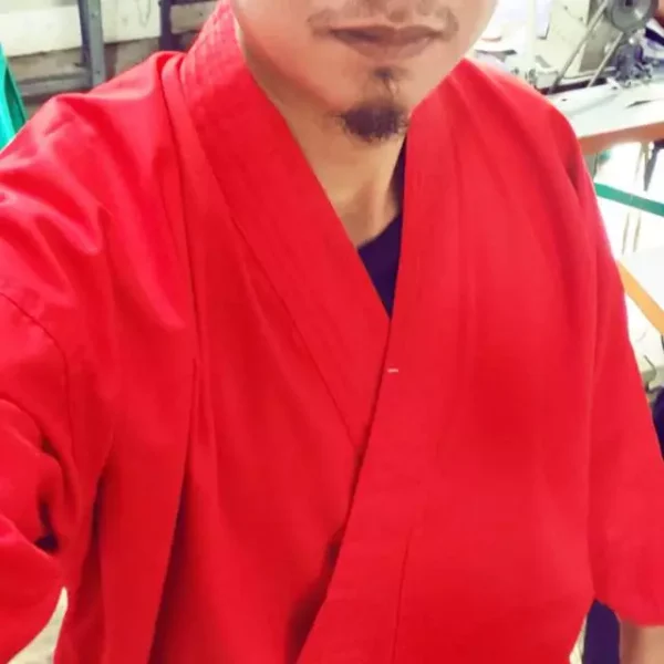 Baju Beladiri Karate Merah - Pencak Silat GASMI Model Baju Karate Merah