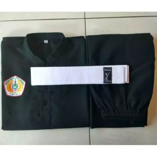 Baju Silat - Seragam/Sakral Pencak Silat IPSI Pemula Bahan Famatex - Gambar 3