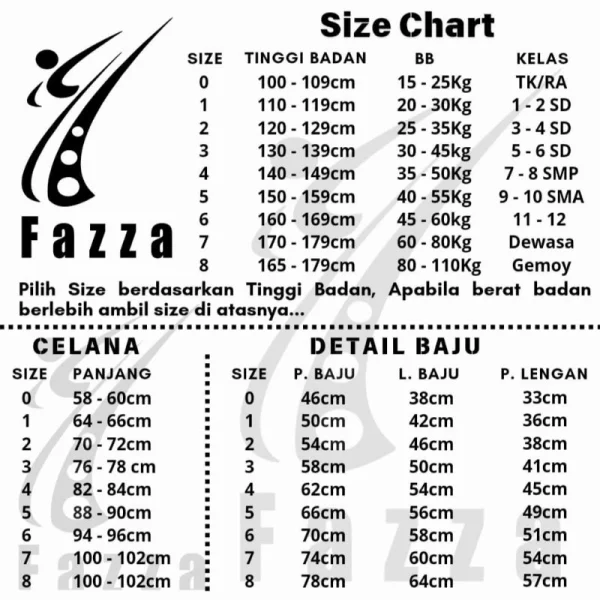 Baju Siswa Pencak Silat Pagar Nusa - Gambar 5